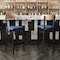 Flash Furniture Blue Vinyl Seat Barstool with Natural Wood Back XU-DG6V6BLV-NAT-GG - alternate 10